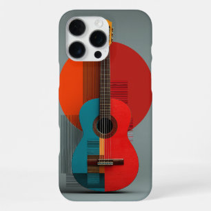 Abstract classical guitar art iPhone / iPad case