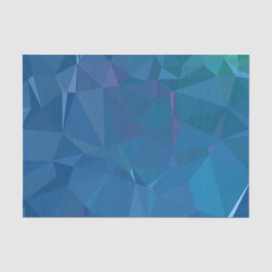 Abstract & Clean Geo Designs - Island Lagoon Tissue Paper