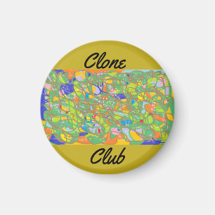 abstract clone club from Orphan Black Magnet