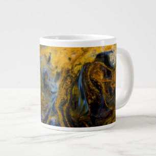 Abstract close up of Pietersite Large Coffee Mug