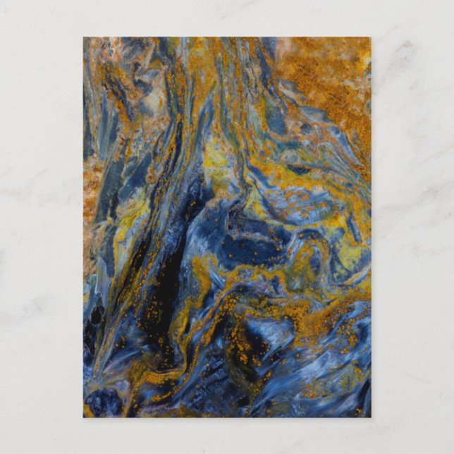 Abstract Close up of Pietersite Postcard (Front)