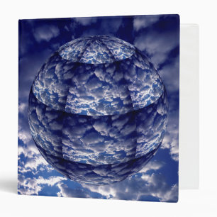 Abstract cloud 3D sphere Binder