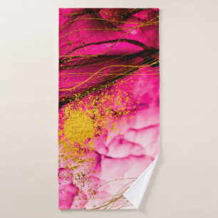 Abstract clouds-ART. Transparent creativity. Maste Bath Towel
