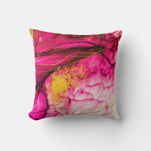 Abstract clouds-ART. Transparent creativity. Maste Throw Pillow
