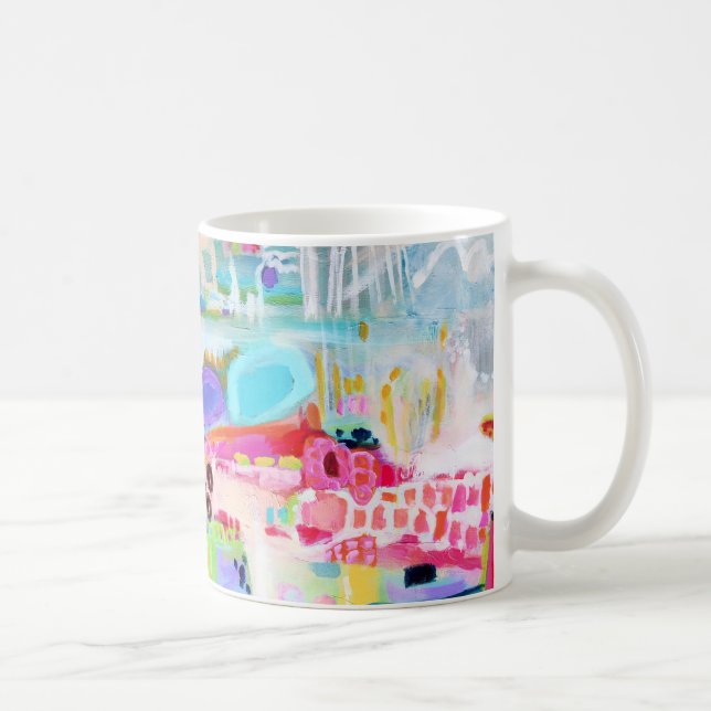 Abstract Clouds Coffee Mug (Right)