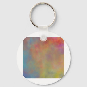 abstract Clouds Keychain