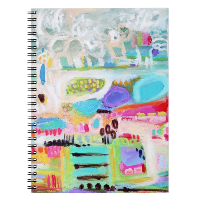 Abstract Clouds Notebook (Front)