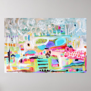 Abstract Clouds Poster
