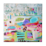 Abstract Clouds Tile<br><div class="desc">Abstract Clouds by Karen Fields</div>