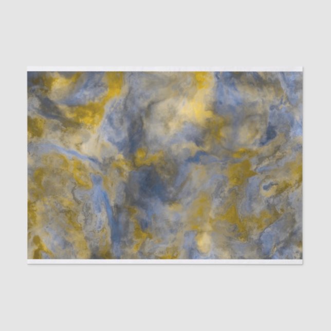 Abstract Clouds Tissue Paper (Front)