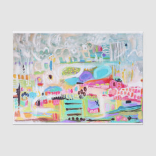 Abstract Clouds Tissue Paper