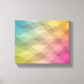 Abstract CMYK  Artwork Canvas Print