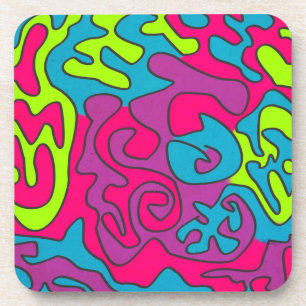 abstract coaster