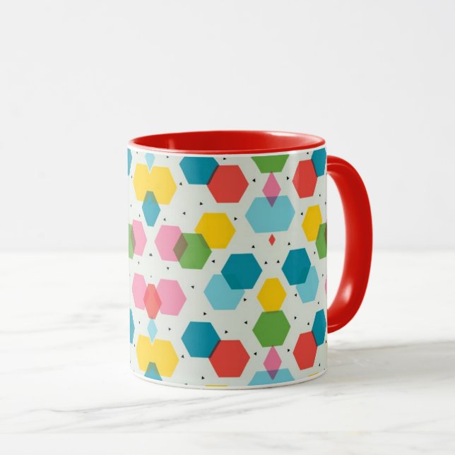 abstract coffee mug (Front Right)
