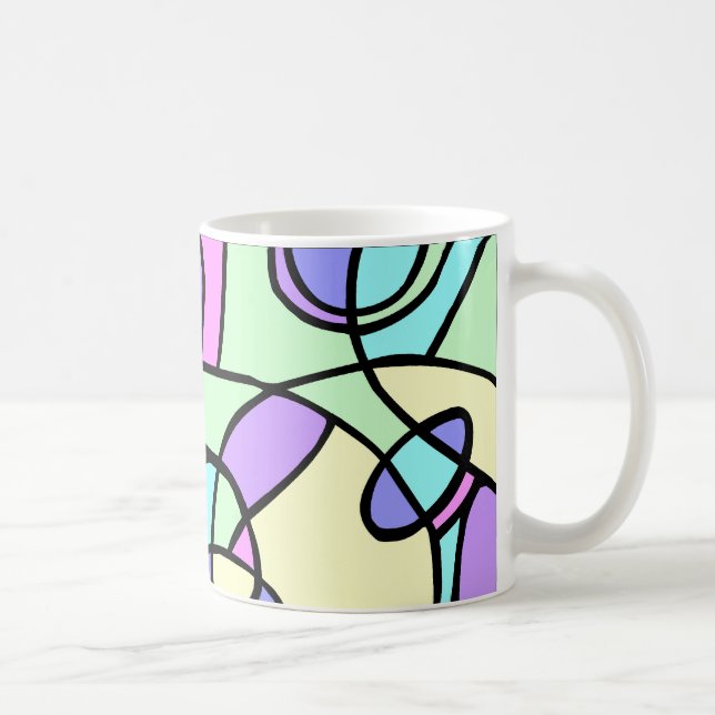 Abstract Coffee Mug (Right)
