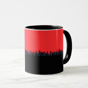 abstract coffee mug