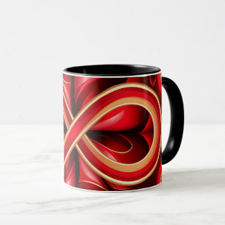 abstract coffee mug