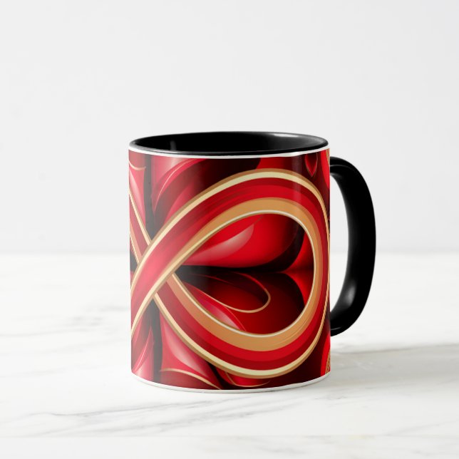 abstract coffee mug (Front Right)