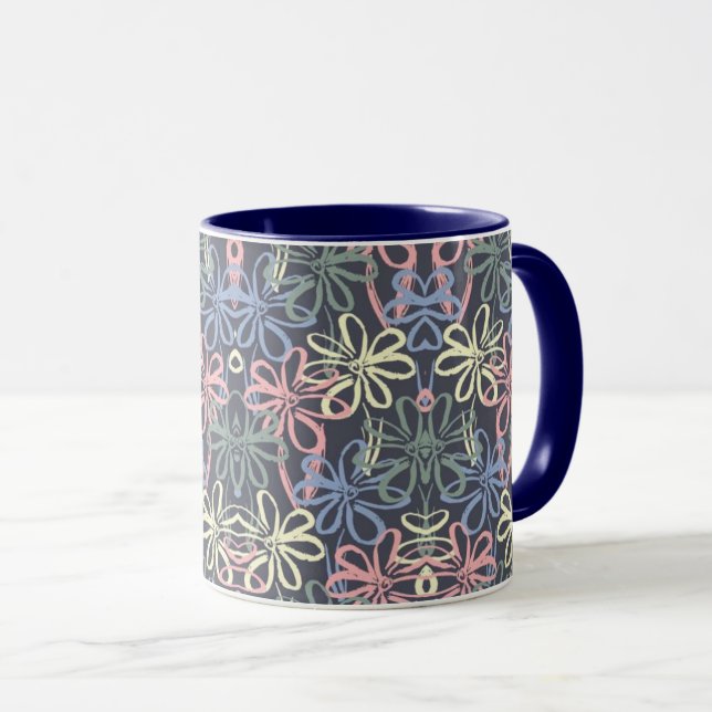 abstract coffee mug (Front Right)