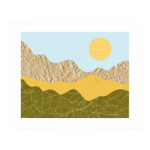 Abstract Collage Landscape