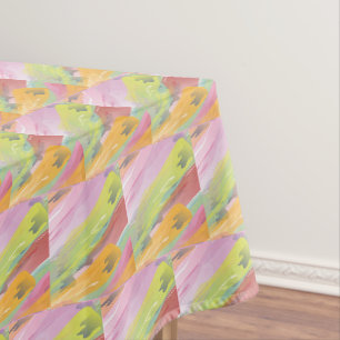 abstract color design tablecloth