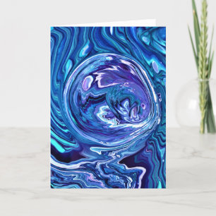 Abstract Color Study 102, card