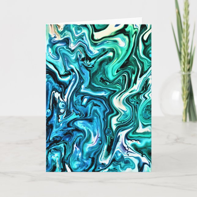 Abstract Color Study 123, card (Front)