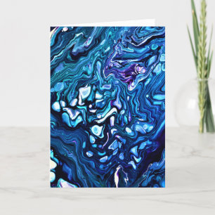 Abstract Color Study 133, card