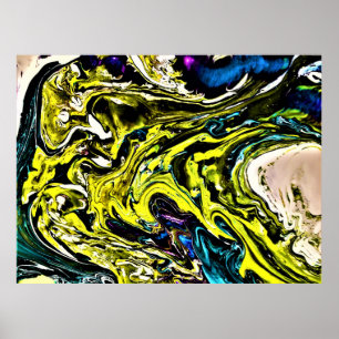 Abstract Color Study 16, Poster