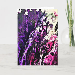 Abstract Color Study 204, card