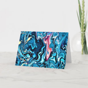 Abstract Color Study 345, card