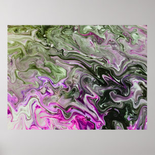 Abstract Color Study 419, Poster