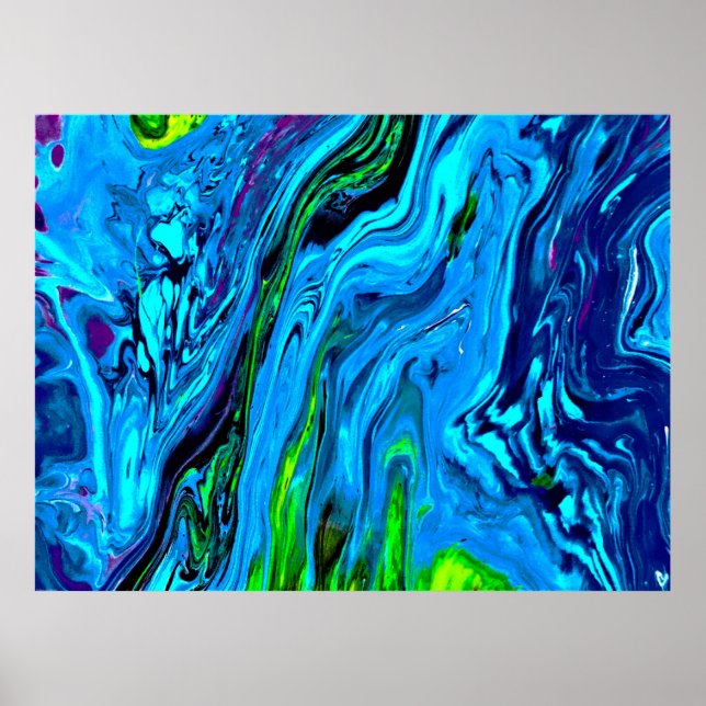 Abstract Color Study 60, Poster (Front)