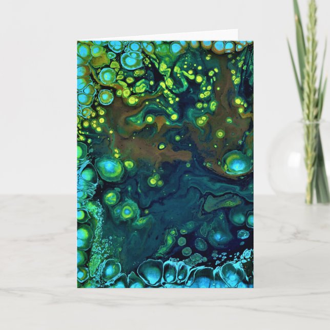 Abstract Color Study 6, card (Front)