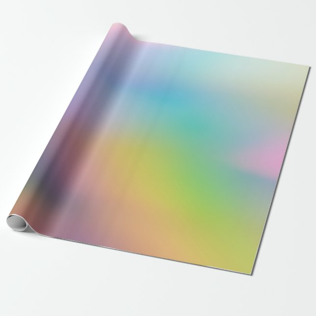 Abstract Color Wrapping Paper (Unrolled)
