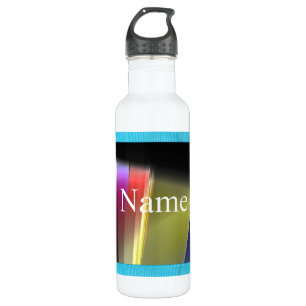 ABSTRACT  COLORED PERSONALIZED 710 ML WATER BOTTLE