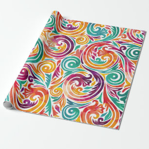 Abstract colorful background. illustrationcarnival wrapping paper