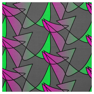 Abstract colorful fabric pattern Pink Green Neon
