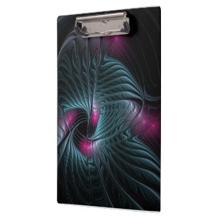 Abstract Colorful Fantasy Fractal Clipboard