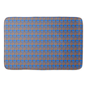 Abstract Colorful Tree Bath Mat