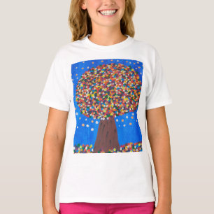 Abstract Colorful Tree  T-Shirt