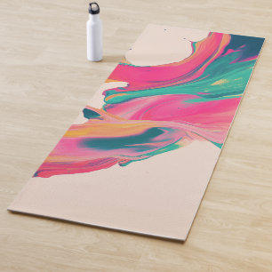 Abstract Colorful Yoga Mats 