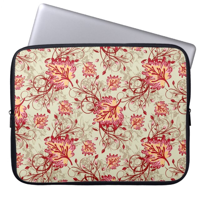 Abstract colorfull pattern With backgroundabstract Laptop Sleeve (Front)