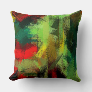 Abstract Colour Art #27 Throw Pillow