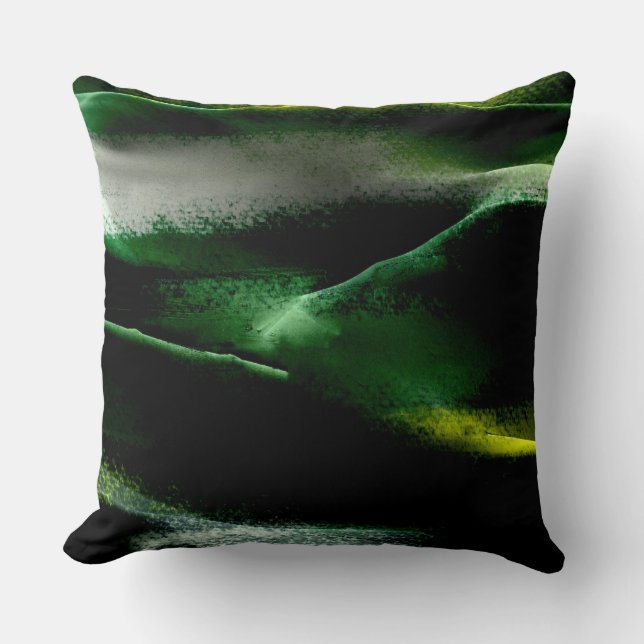Abstract Colour Art #47 Throw Pillow (Front)