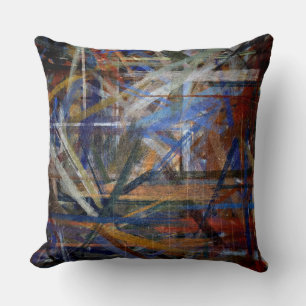 Abstract Colour Art #55 Throw Pillow