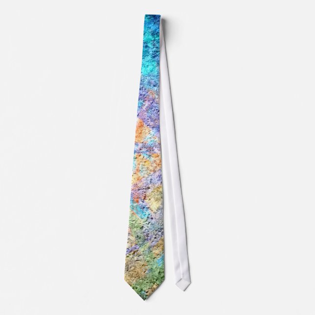 Abstract Colour Art #57 Tie (Front)