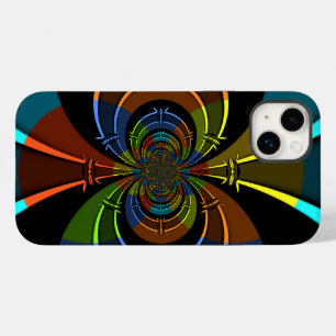 Abstract Colour Burst Art Print Case-Mate iPhone 14 Plus Case