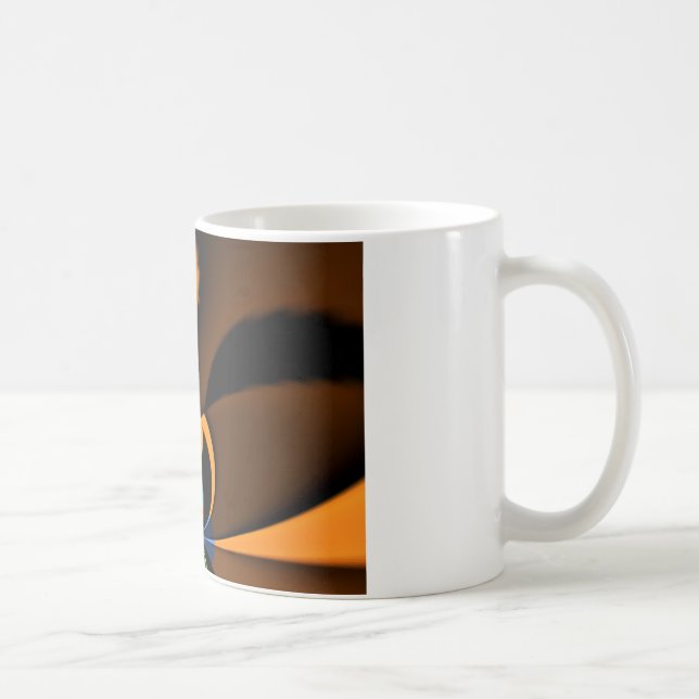 Abstract Colour Contrast Art Print Coffee Mug (Right)