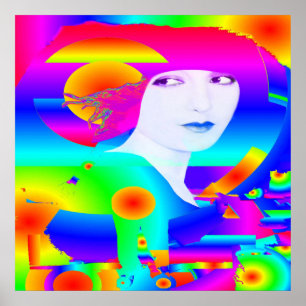 Abstract Colour Dream Poster